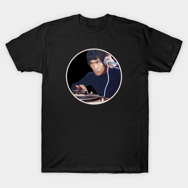 Bruce Lee DJ T-Shirt by Millionaire Merch